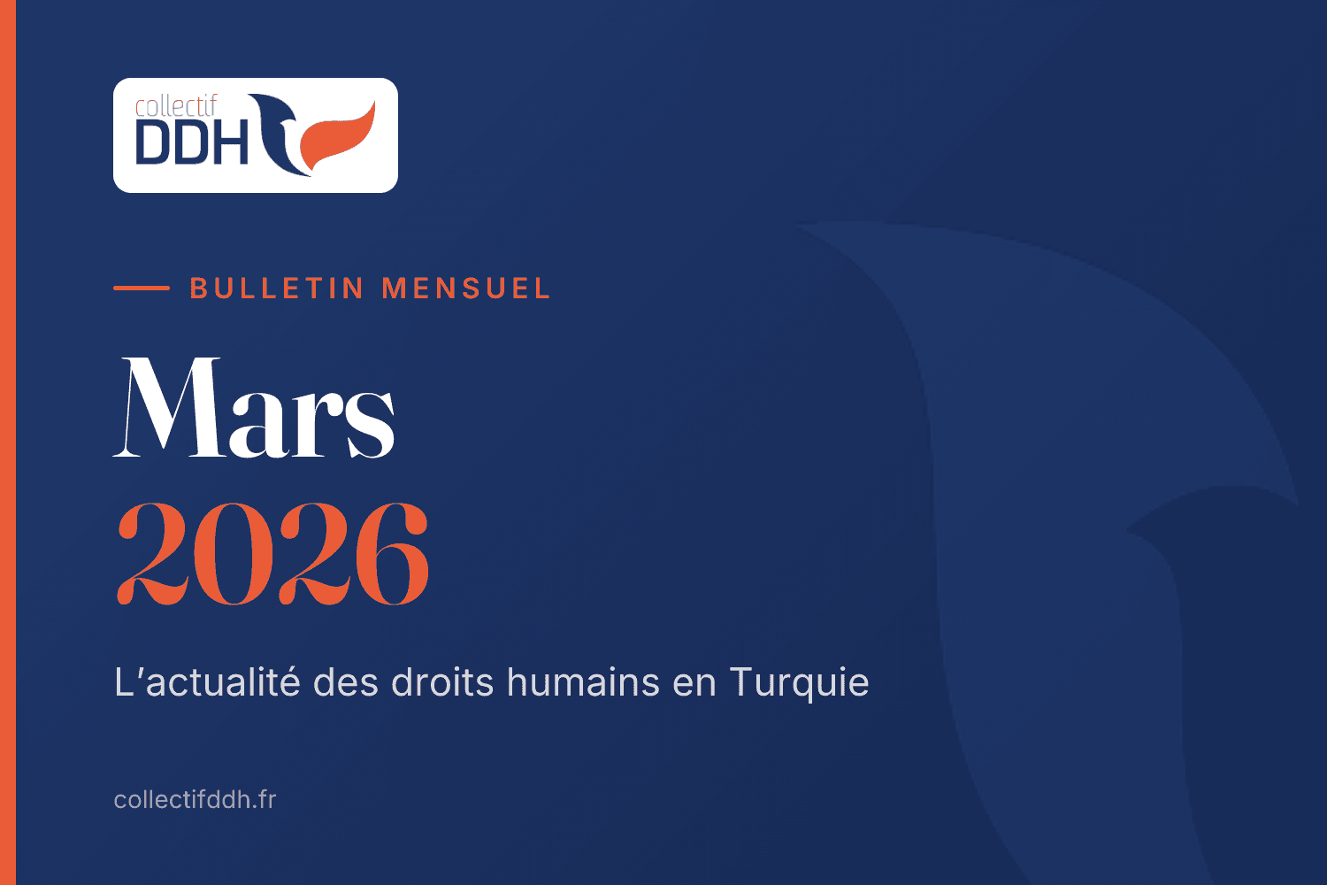 Bulletin mensuel du Collectif DDH : Mars 2026